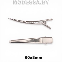 8525.12 Заготовка для заколки 60х8мм Ц:Никель 