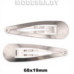 8525.17 Заготовка для заколки 68х19мм Ц:Никель 