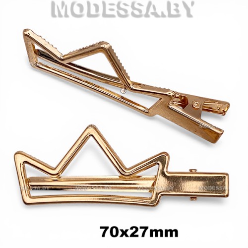 8525.40G Заготовка для заколки Ц:Золото 