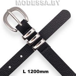 45927.сх4 Ремень 1200х36мм Ц:Никель/Чёрный
