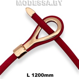 СY030 Пояс 1200х39мм Ц:Золото/Красный