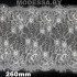 А 399 Кружево синтетич. 185мм Ц:Молочный 