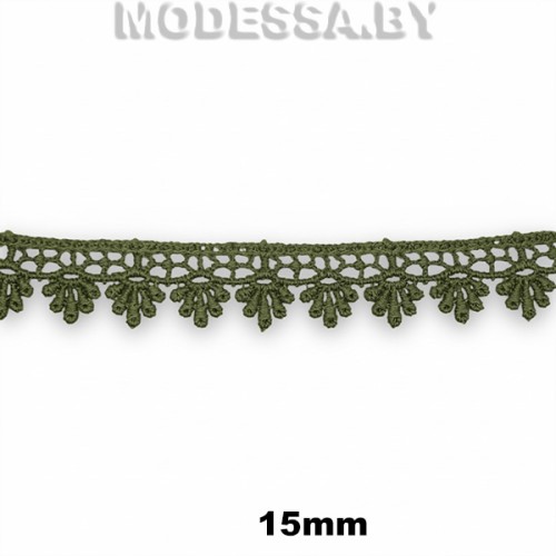 1062 КМС Кружево синт. Ц:2117 Зелёный