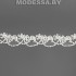 107 Кружево синтетическое 20мм Ц:Молочный