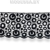  J 11373 Кружево синтетическое 85мм Ц:Чёрный 