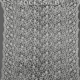 1239 FY Кружево синтетич. 220мм Ц:Молочный 