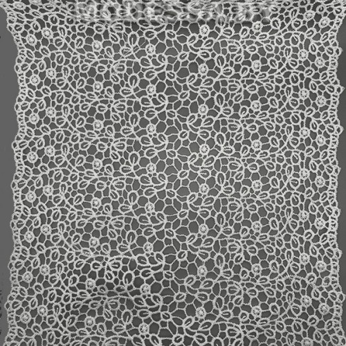 1239 FY Кружево синтетич. 220мм Ц:Молочный 