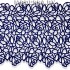 2486 CF Кружево синтетическое 100мм Ц:Т.Синий 