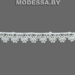 277 W Кружево синтетическое 12мм Ц:Молочный 