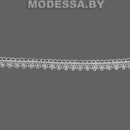 294 W Кружево синтетическое 15мм Ц:Молочный 