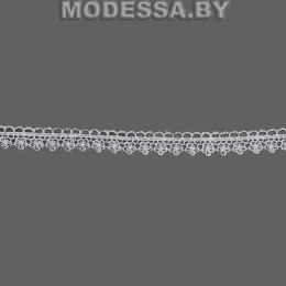 294 W Кружево синтетическое 15мм Ц:Белый 