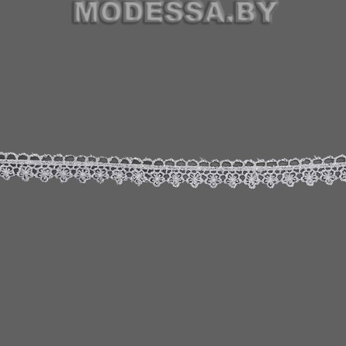 294 W Кружево синтетическое 15мм Ц:Белый 