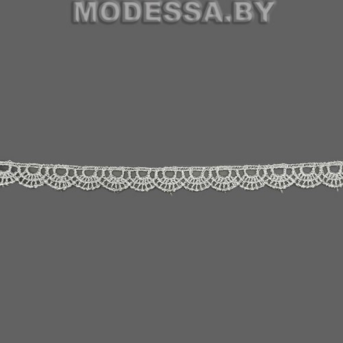 304 W Кружево синтетическое 12мм Ц:Молочный 