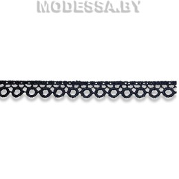 304.1 W Кружево синтетическое 10мм Ц:Чёрный 