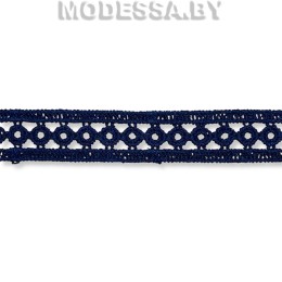 315 W Кружево синтетическое 20мм Ц:Синий 