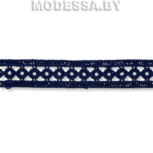 315 W Кружево синтетическое 20мм Ц:Синий 