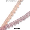 36825 Кружево синтетическое 15мм 