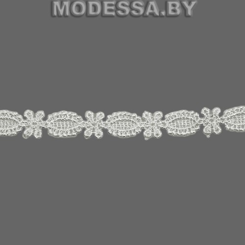 4065 D Кружево синтетич. 10мм Ц:Молочный 