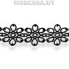 41708.18 Кружево синтетическое 55мм Ц:Чёрный 