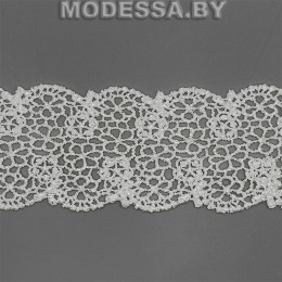 41708.19 Кружево синтетич. 50мм Ц:Молочный 