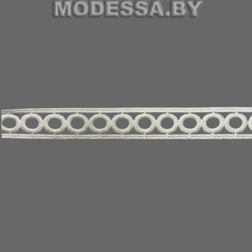 41740.11 Кружево синтетическое 20мм Ц:Молочный 