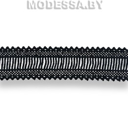 41740.115 Кружево синтетич. 40мм Ц:Чёрный 