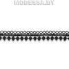 41740.13 Кружево синтетическое 20мм Ц:Чёрный 