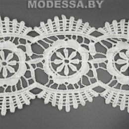 41740.18 Кружево синтетическое 85мм Ц:Молочный 