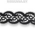 41740.3 Кружево синтетическое 70мм Ц:Чёрный 