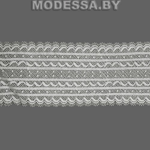 41740.42 Кружево синтетическое 65мм Ц:Молочный 