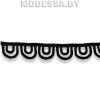 41740.6 Кружево синтетическое 20мм Ц:Чёрный