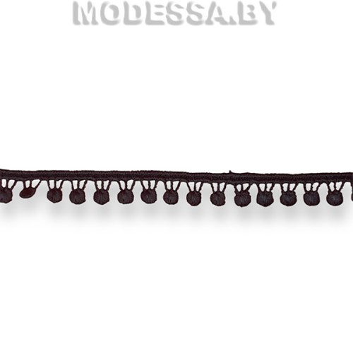 41740.65 Кружево синтетическое 10мм Ц:Чёрный 