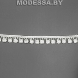 41740.65 Кружево синтетическое 10мм Ц:Молочный 