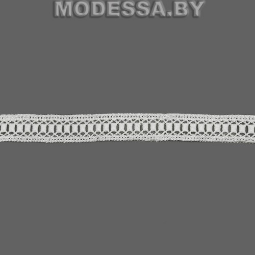  41740.8 Кружево синтетическое 18мм Ц:Молочный 