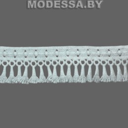 41757.11 Кружево синтетическое 30мм Ц:Молочный 