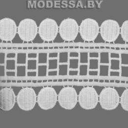 41757.27 Кружево синтетическое 85мм Ц:Молочный 