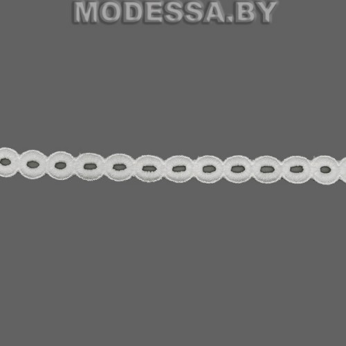 41844.5 Кружево синтетическое 15мм Ц:Молочный 