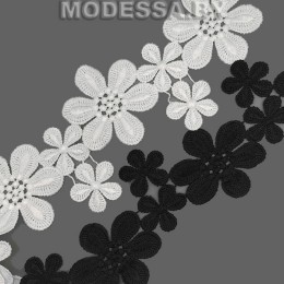 5829GF Кружево синтетическое 75мм