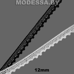 А6413 Кружево хлопковое 12мм 
