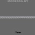 А-6881 Кружево хлопковое 7мм Ц:Белый