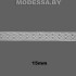 7530 Кружево хлопковое 15мм Ц:Молочный