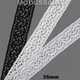 А7827 Кружево хлопковое 35мм