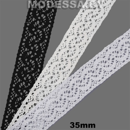 А7827 Кружево хлопковое 35мм