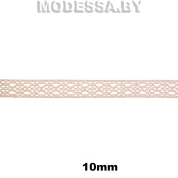 797 A S-E Кружево хлопковое 10мм Ц:Бежевый 