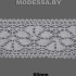А8016 Кружево хлопковое 60мм Ц:Белый 