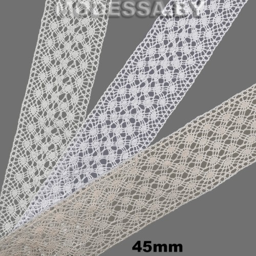 А-8469 Кружево хлопковое 45мм