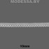 А-8498 Кружево хлопковое эласт. 10мм Ц:Молочный 