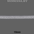 А-8498 Кружево хлопковое эласт. 10мм Ц:Белый 