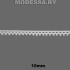 А8631 Кружево хлопковое 10мм Ц:Молочный