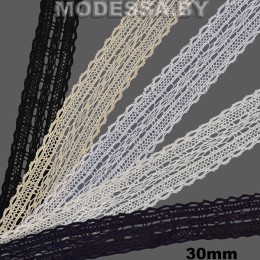 А8717 Кружево хлопковое 30мм 